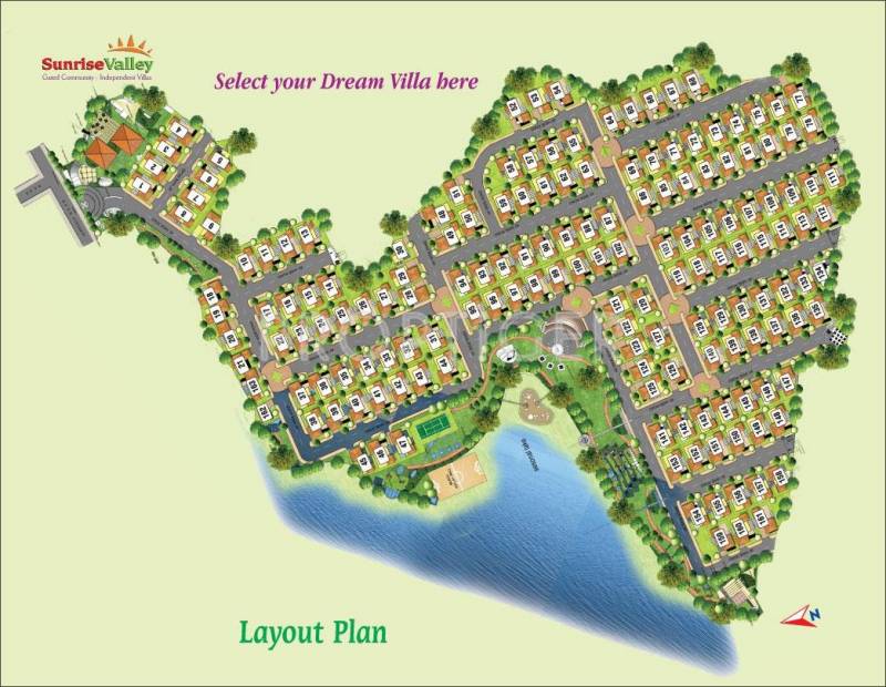  valley Images for Layout Plan of Sunrise Valley