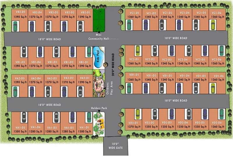  ahalyaa Images for Layout Plan of Annai Ahalyaa