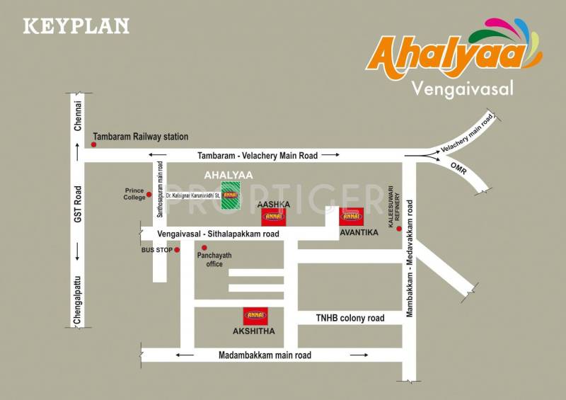  ahalyaa Images for Location Plan of Annai Ahalyaa