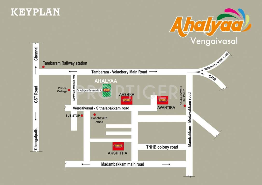  ahalyaa Images for Location Plan of Annai Ahalyaa