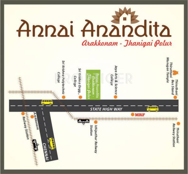 Images for Location Plan of Annai Anandita