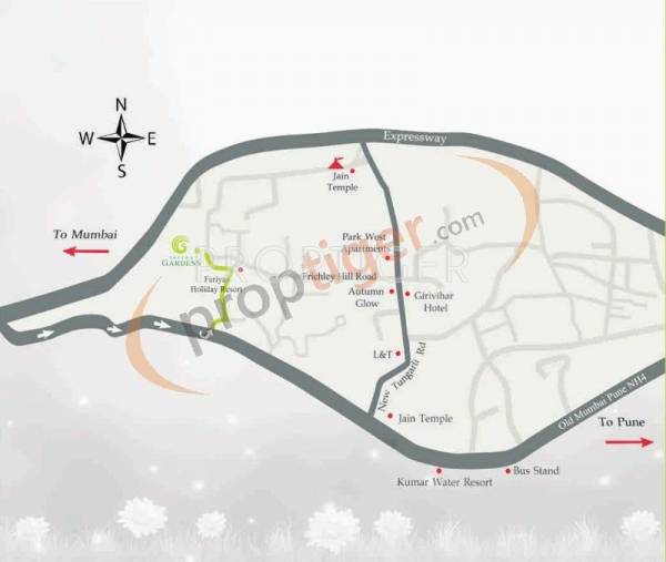 Images for Location Plan of Ashapura Infina Gardens Apartments