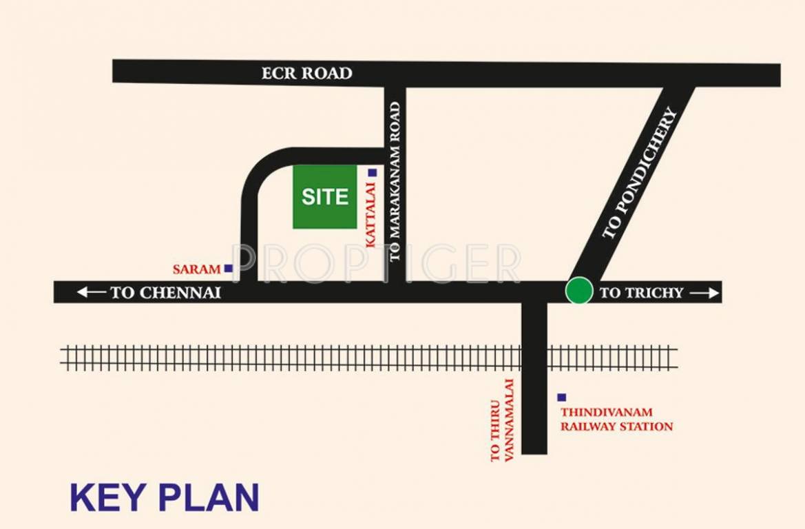 Images for Location Plan of Annai Thirumalainagar