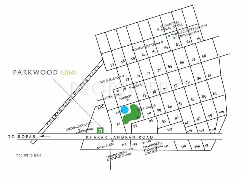  glade Images for Location Plan of Parkwood Glade