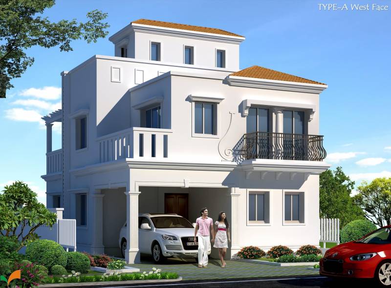 Images for Elevation of Ramky Gardenia Grove Villas