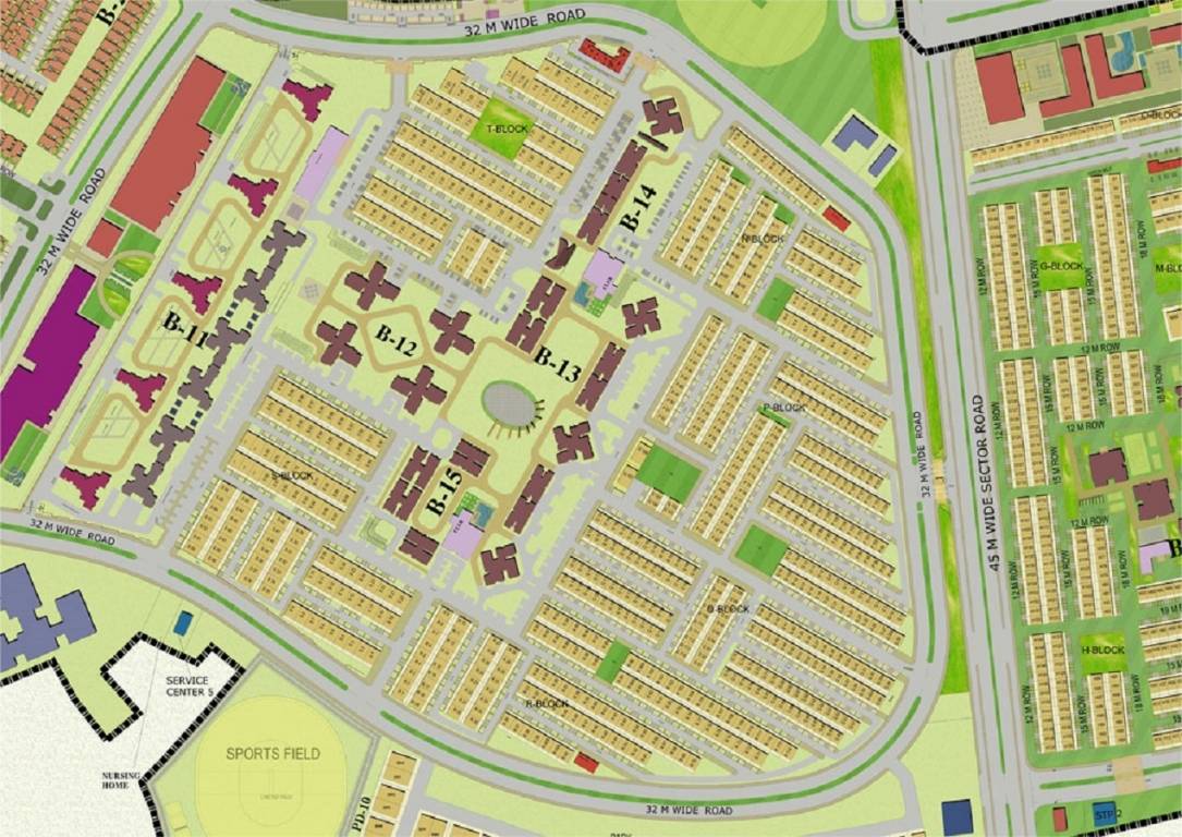  kensington park plots Layout Plan