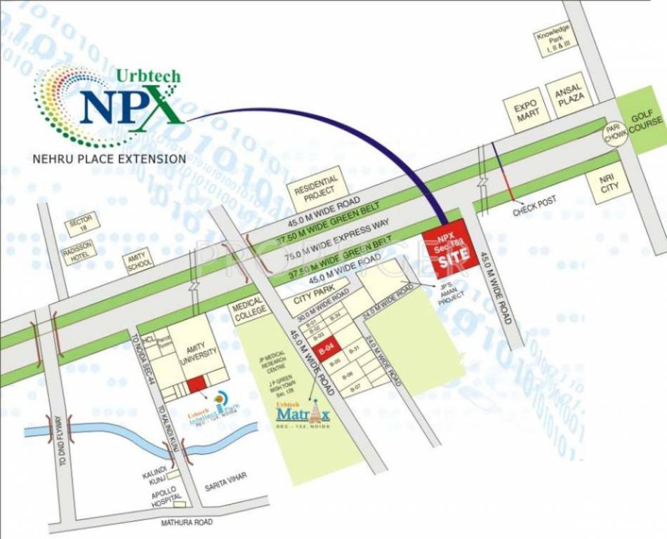 Images for Location Plan of Urbtech Nehru Place Extension