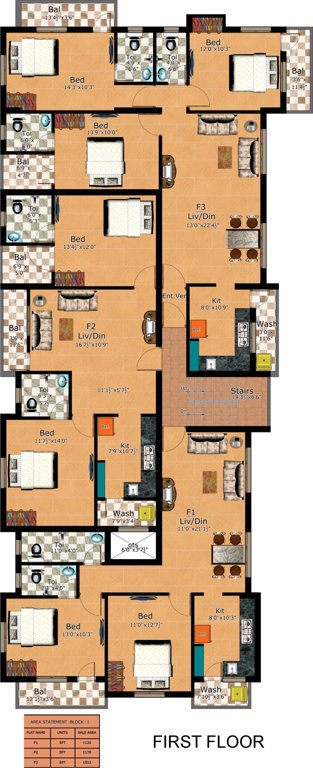 Images for Cluster Plan of Sumeru Bhavan