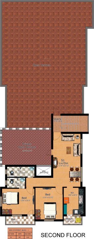 Images for Cluster Plan of Sumeru Bhavan