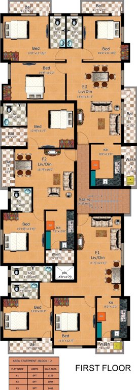 Images for Cluster Plan of Sumeru Bhavan