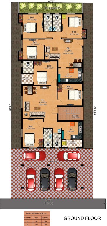 Images for Cluster Plan of Sumeru Bhavan