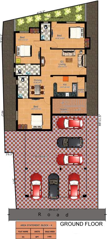 Images for Cluster Plan of Sumeru Bhavan