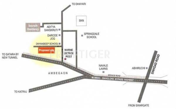 Sumeru Buildcon Vaijnath Location Plan