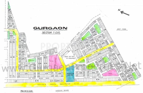 Images for Master Plan of HUDA Plot Sector 7 Ext