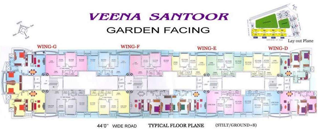 Images for Cluster Plan of Veena Santoor