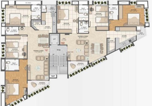 Images for Cluster Plan of Purohit Sopan Life Style Images for Cluster Plan of Purohit Sopan Life Style