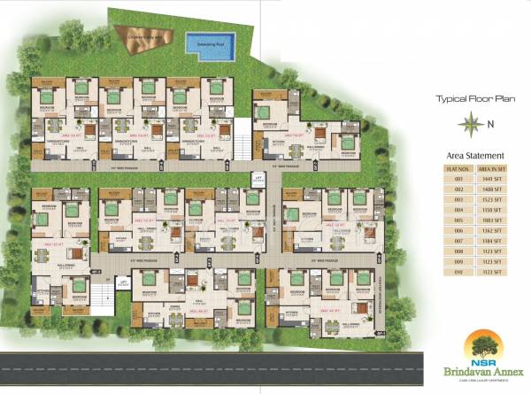 Images for Cluster Plan of NSR Brindavan Annex