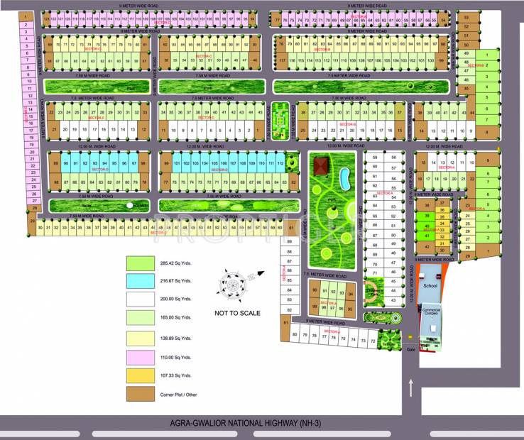 Images for Layout Plan of Deeksha KCR Town