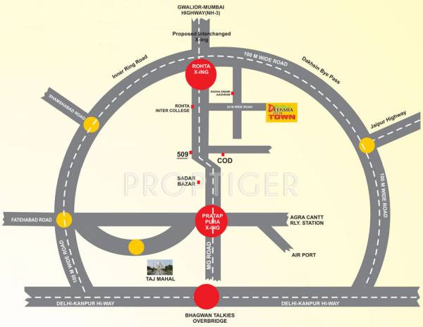 Images for Location Plan of Deeksha KCR Town Images for Location Plan of Deeksha KCR Town