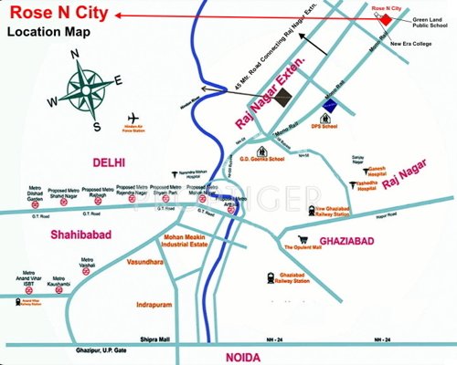 Images for Location Plan of Shire Rose N City