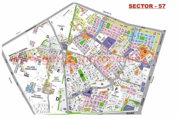 Images for Master Plan of HUDA Plot Sector 57
