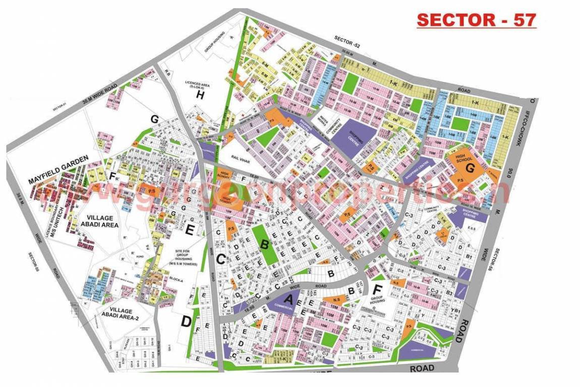 Images for Master Plan of HUDA Plot Sector 57