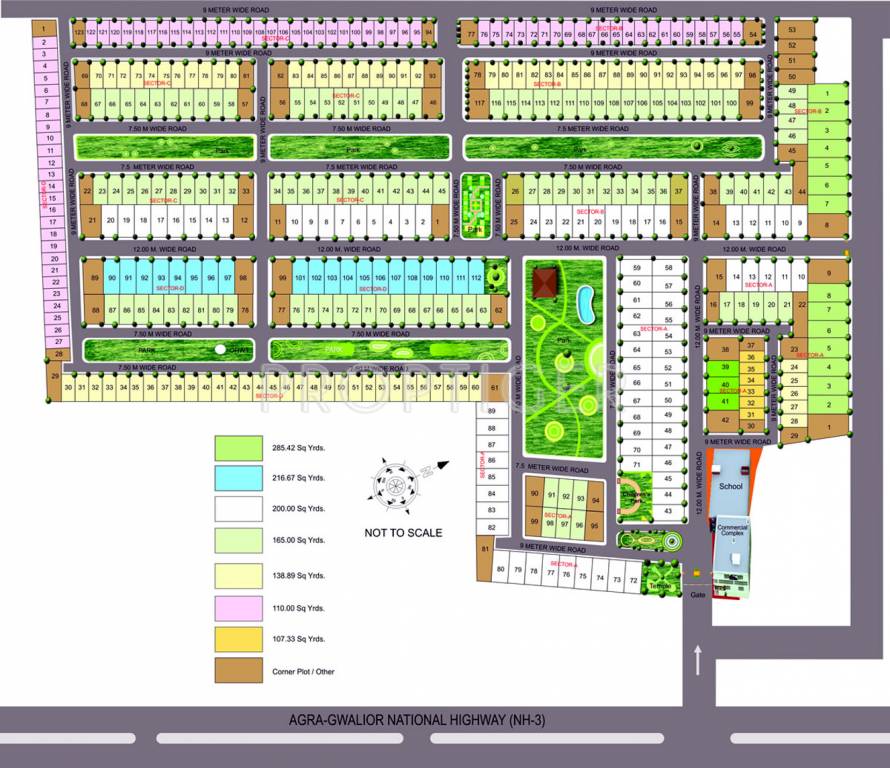Images for Layout Plan of Deeksha KCR Town Vilas