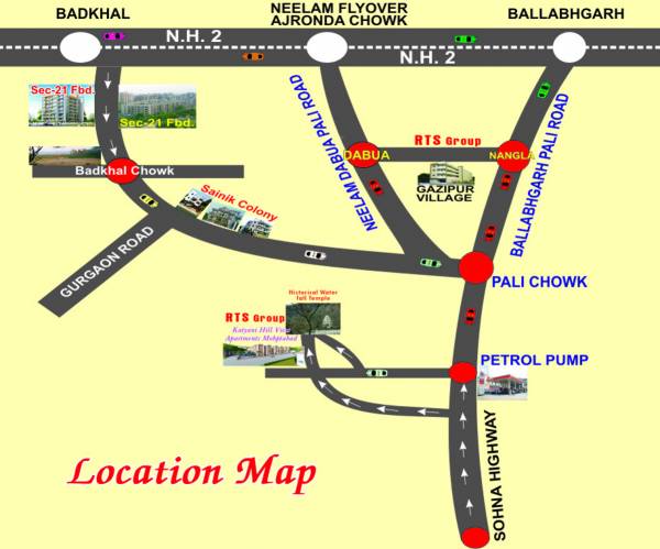 Images for Location Plan of RTS Katyani Hill View Images for Location Plan of RTS Katyani Hill View
