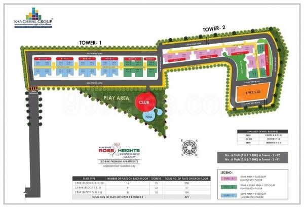 Layout Plan rose-heights Layout Plan