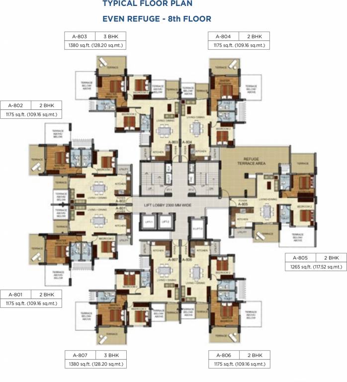 Images for Cluster Plan of Mantri Vantage
