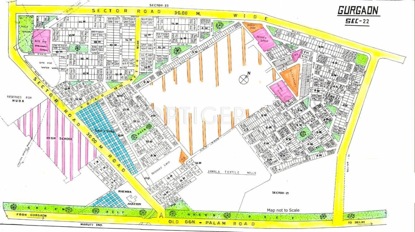 Images for Layout Plan of HUDA Plot Sec 22