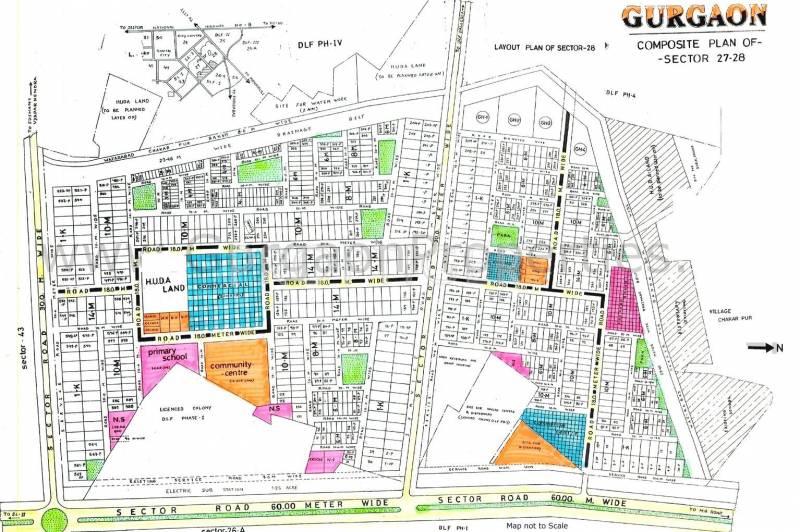 Images for Master Plan of HUDA Plot Sec 27 and 28