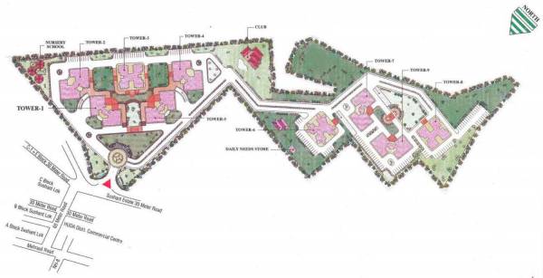  sushant-apartment Master Plan