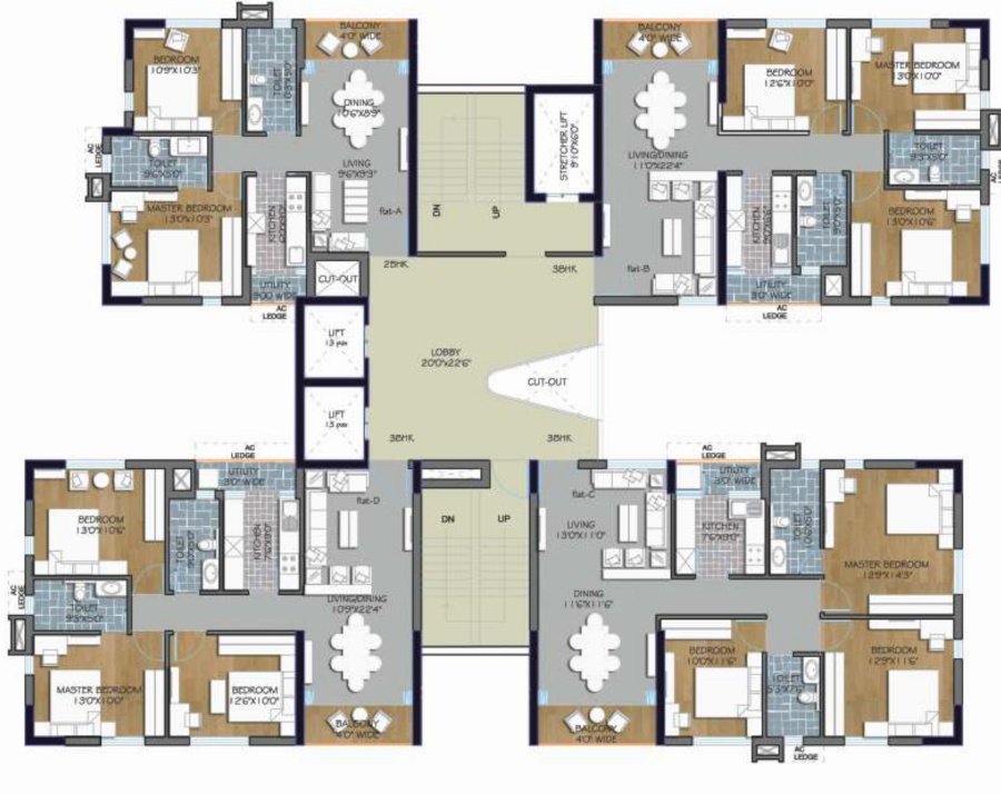  panache Block 1 Cluster Plan