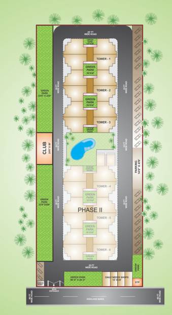 Images for Layout Plan of Barnala Riverdale Apartments
