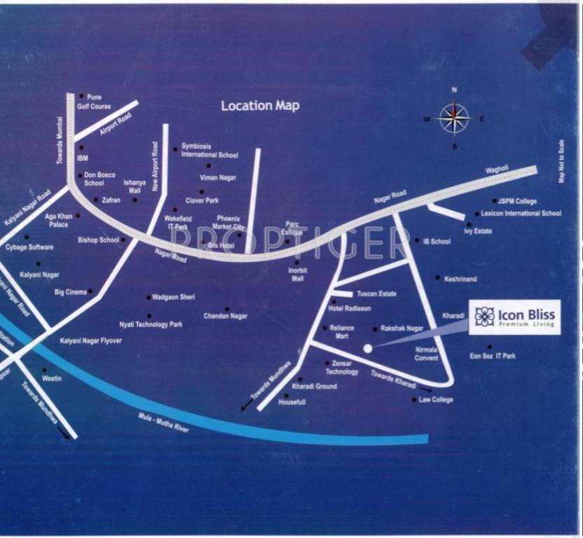 Icon Properties Bliss Location Plan