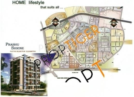 Images for Location Plan of Reputed Builder Prabhu Shrine Kamothe