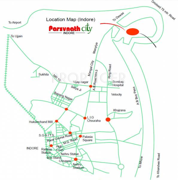 Images for Location Plan of Parsvnath Premier