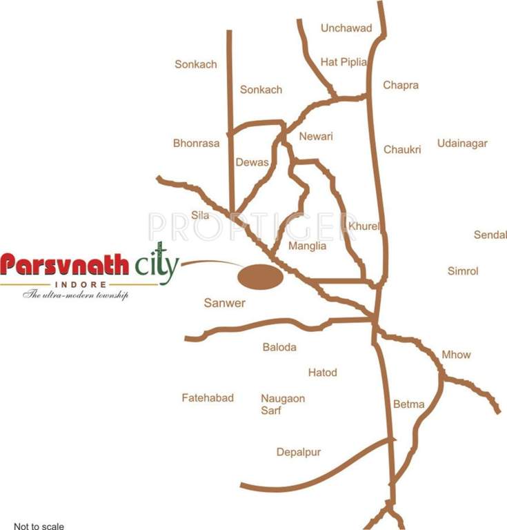 city Images for Location Plan of Parsvnath City
