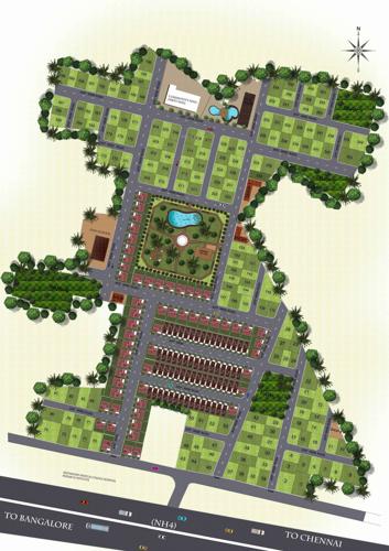  kanchi-pattinam Images for Layout Plan of Colorhomes Kanchi Pattinam