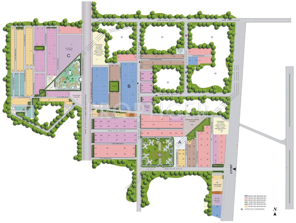 Images for Layout Plan of Parsvnath Paliwal City