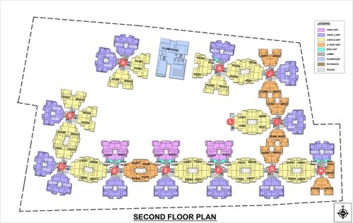 Images for Cluster Plan of Nitesh Melbourne Park