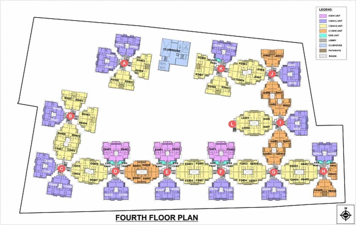 Images for Cluster Plan of Nitesh Melbourne Park