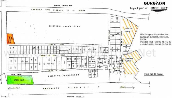 Images for Master Plan of HUDA Pace City 1 Images for Master Plan of HUDA Pace City 1