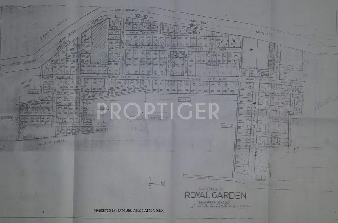 Images for Layout Plan of Dream Homez Realty Royal Garden