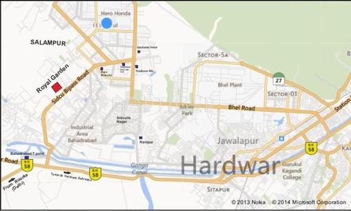 Images for Location Plan of Dream Homez Realty Royal Garden