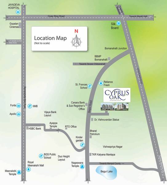 Images for Location Plan of Brahma Cyprus Oak