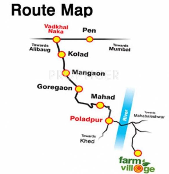 Images for Location Plan of Disha Farm Village Images for Location Plan of Disha Farm Village