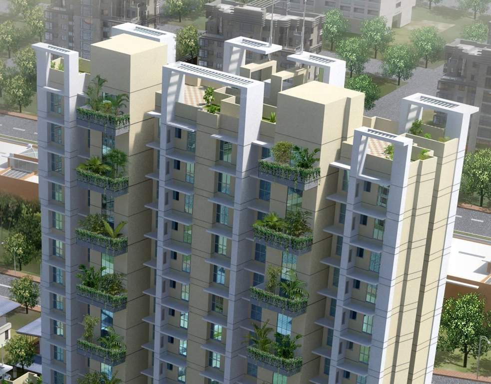  green view Images for Elevation of Sethia Infrastructure Green View