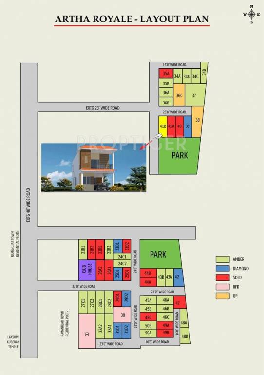 Images for Layout Plan of Artha Royale